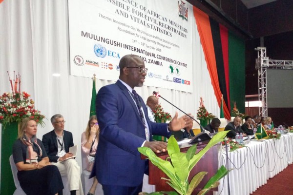 Etat civil: L'Oneci présent à la 5è conférence des Ministres africains en charge de l'état civil