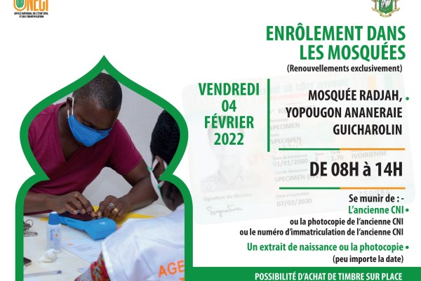 Enrôlement dans les mosquées