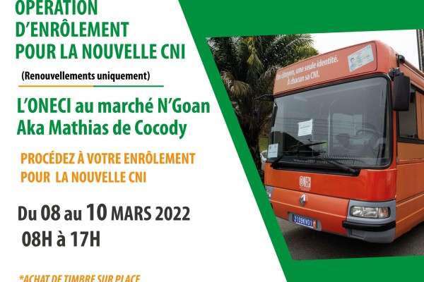 BUS ONECI A COCODY