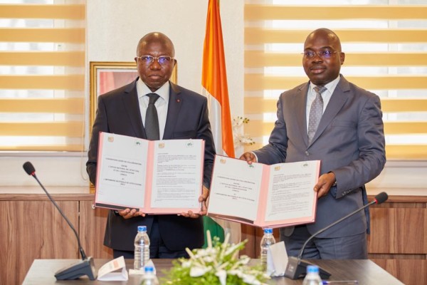 SIGNATURE DE CONVENTION: l’ONECI et l’Imprimerie Nationale s’accordent pour une meilleure collaboration