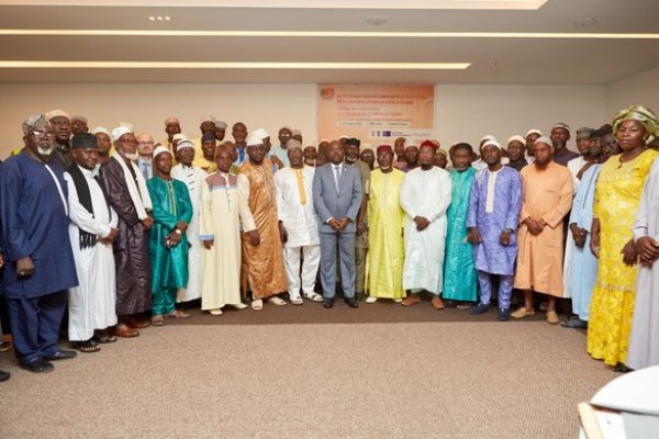 ONECI | RÉUNION DE SENSIBILISATION AVEC LES IMAMS DU COSIM ET DU CODISS LE 7 FÉVRIER 2023