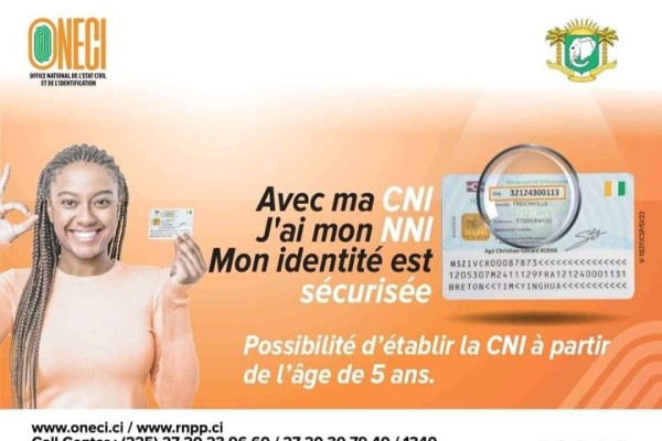 ONECI | Numéro National d'Identification (NNI)