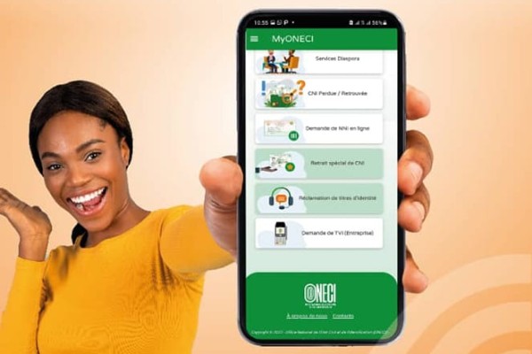 Application mobile MyONECI
