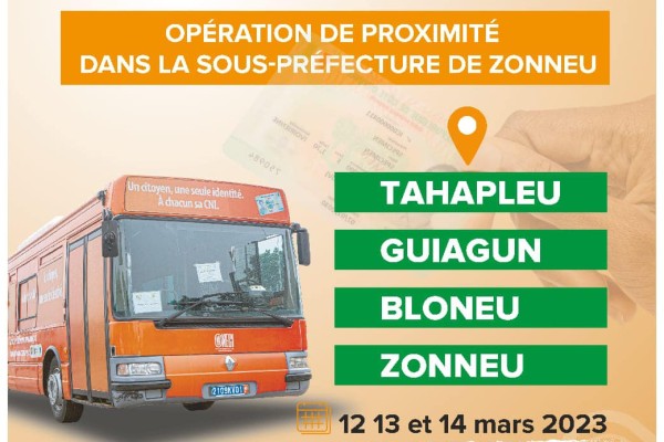 OPERATION DE PROXIMITE DANS LA SOUS-PREFECTURE DE ZONNEU