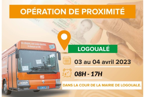 Opération spéciale de distribution de CNI, de réclamation et d'enrôlement de la commune de LOGOUALÉ